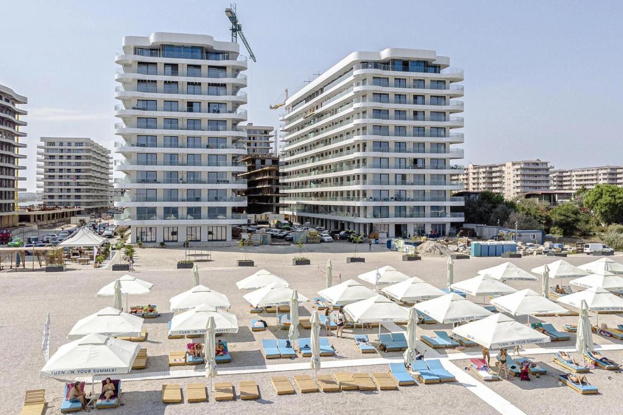 Апартаменты Luxury Saphir Gold Mamaia Nord Экстерьер фото